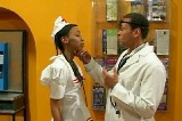 Cheering Up The Nurse